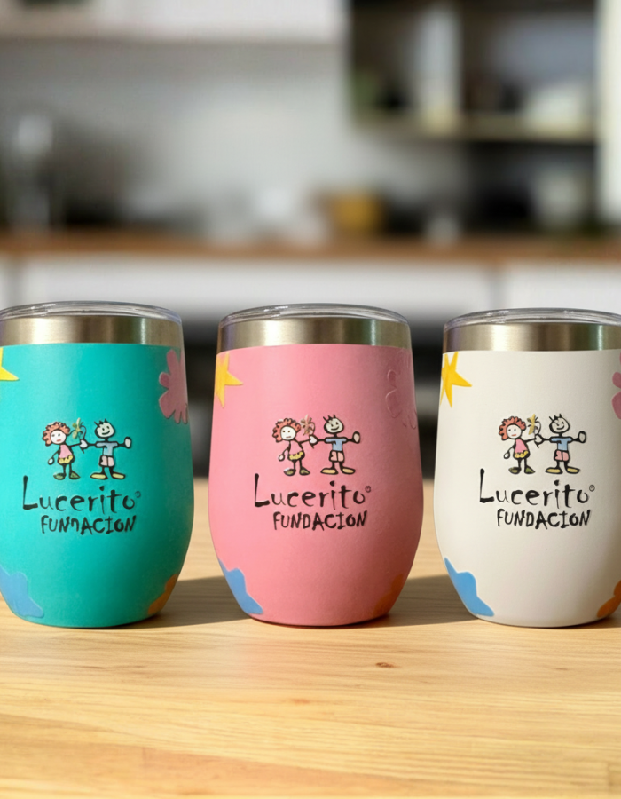Vaso en acero inoxidable full color